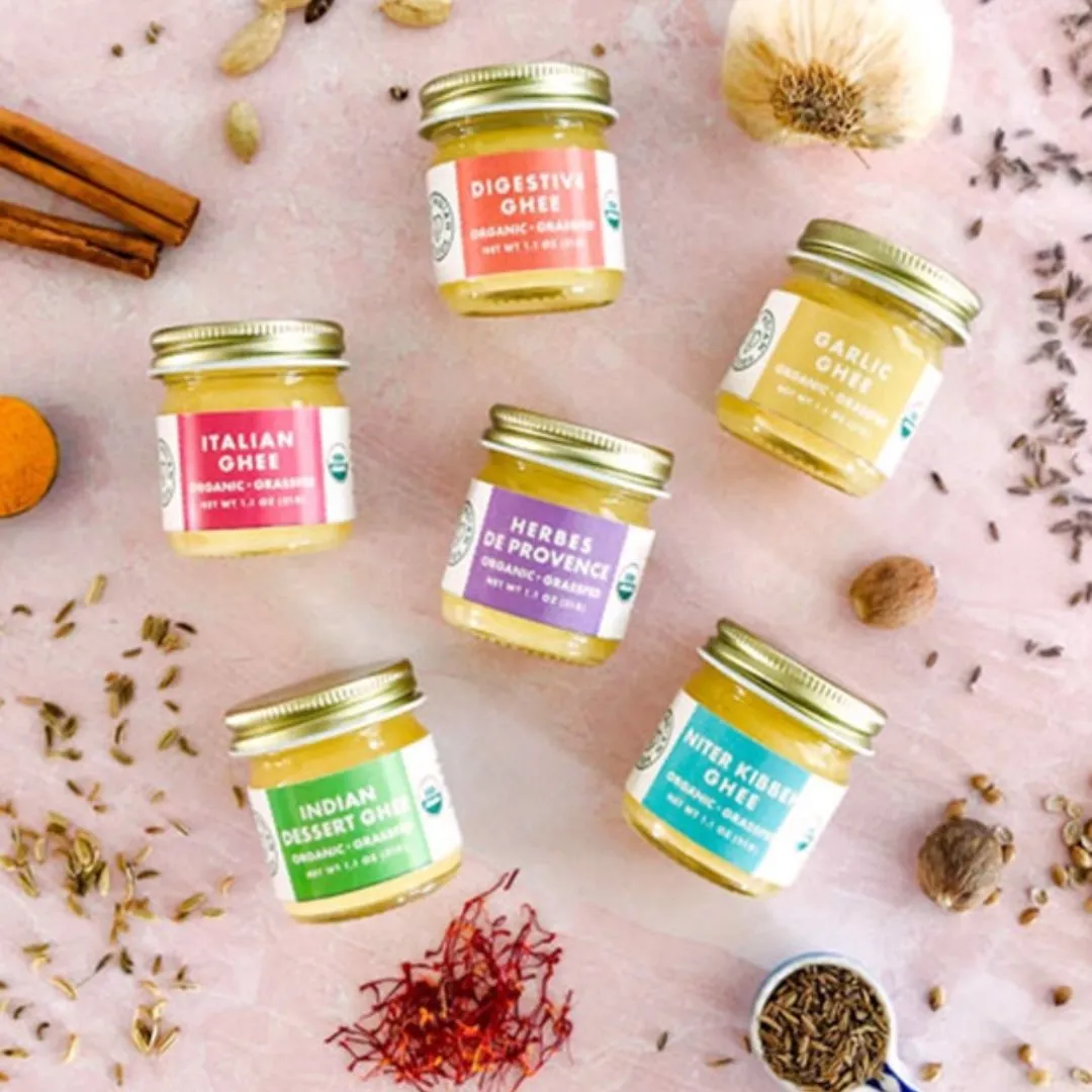 Italian Ghee, Grassfed and Certified Organic