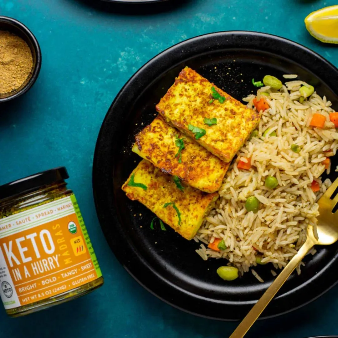 Keto in A Hurry (Madras Curry Simmer Sauce)