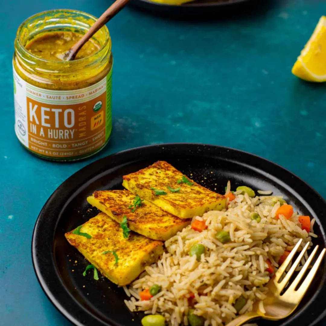 Keto in A Hurry (Madras Curry Simmer Sauce)