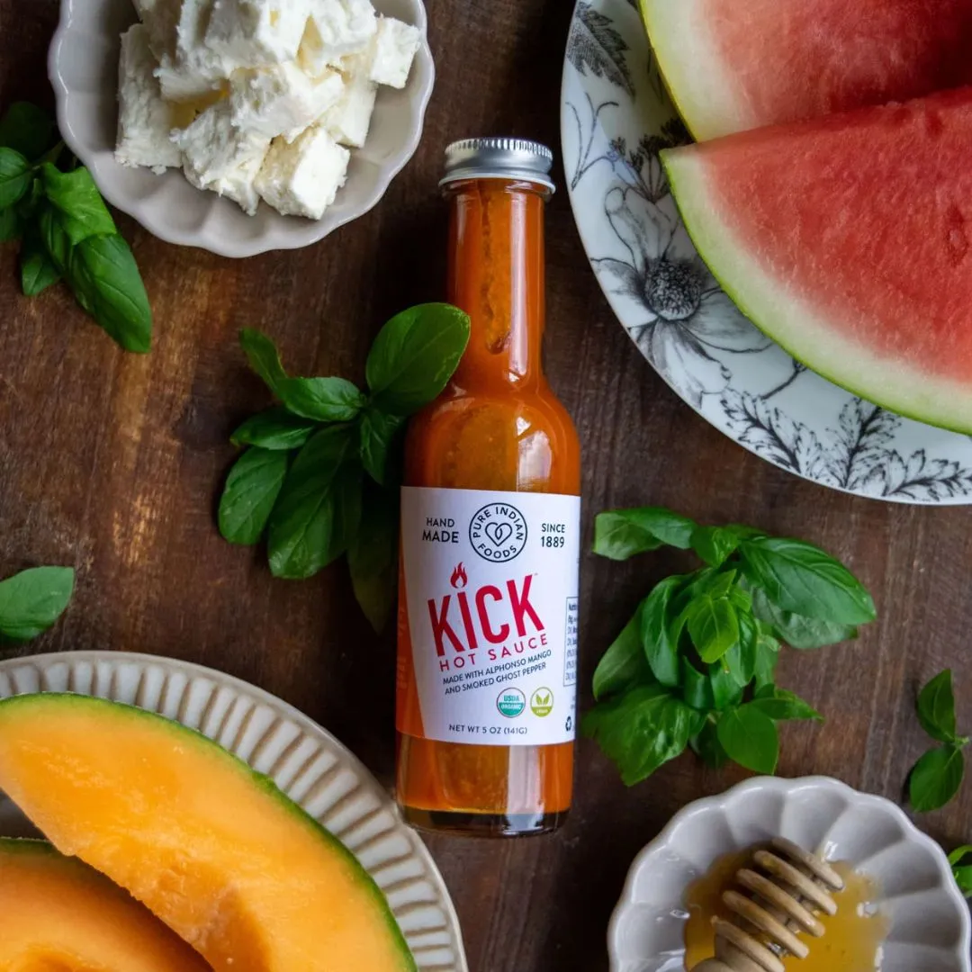 Kick Hot Sauce, Certified Organic - 5 oz