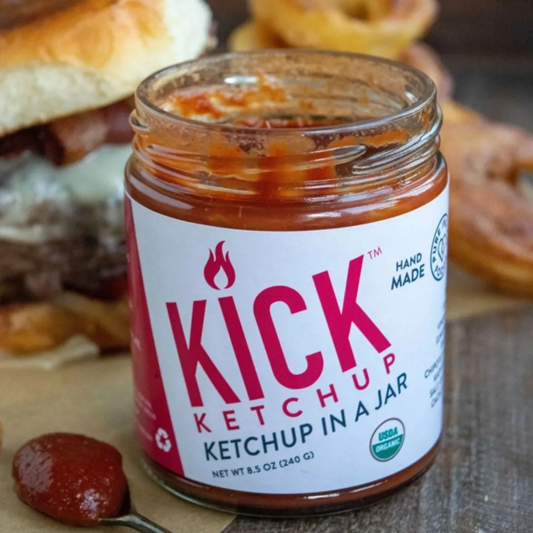 Kick Ketchup, Certified Organic - 8.5 oz