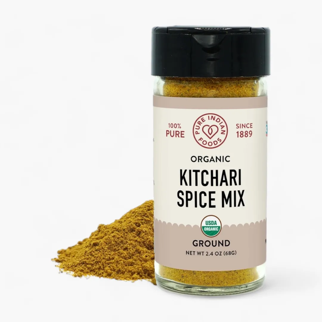 Kitchari Spice Mix, Certified Organic - 8 oz (1/2 lb) Resealable Bag