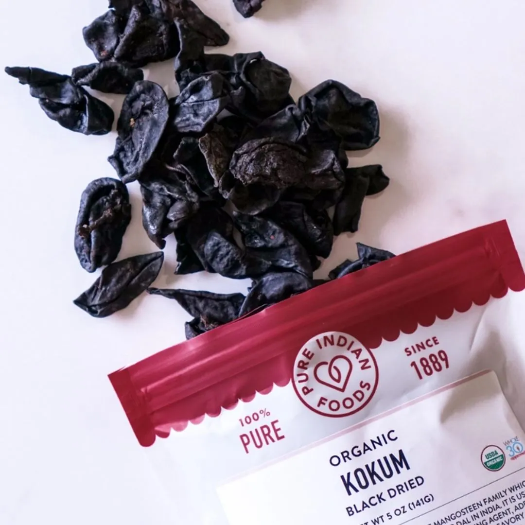 Kokum, Black Dried, Certified Organic - 5 oz