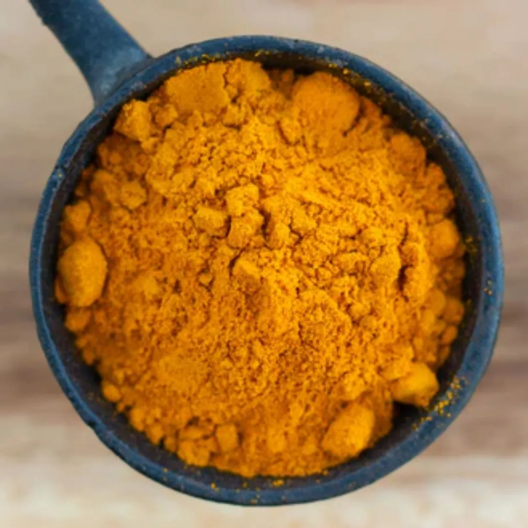 Lakadong Turmeric (High Curcumin >7%), Certified Organic (8 oz (1/2 lb) Resealable Bag)