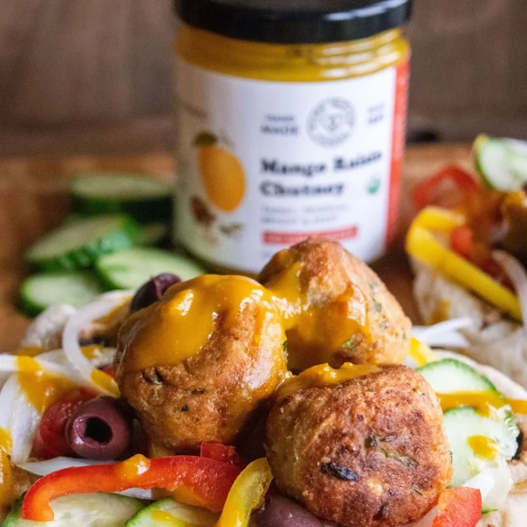 Mango Raisin Chutney, Certified Organic - 8.5 oz