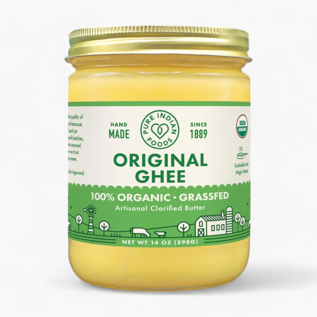 Original Ghee, Grassfed and Certified Organic - 7.8 oz (220 g)