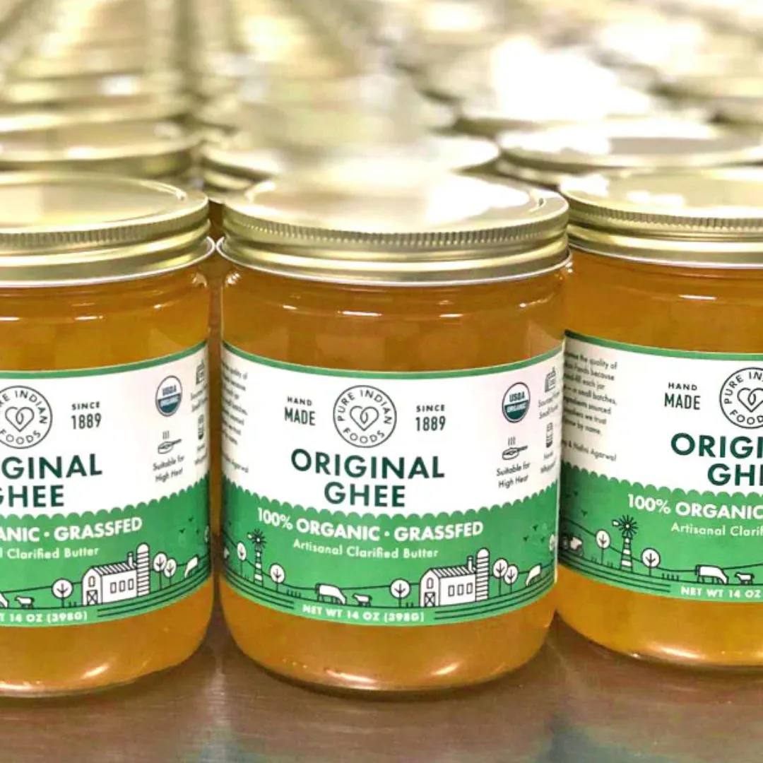 Original Ghee, Grassfed and Certified Organic - 7.8 oz (220 g)