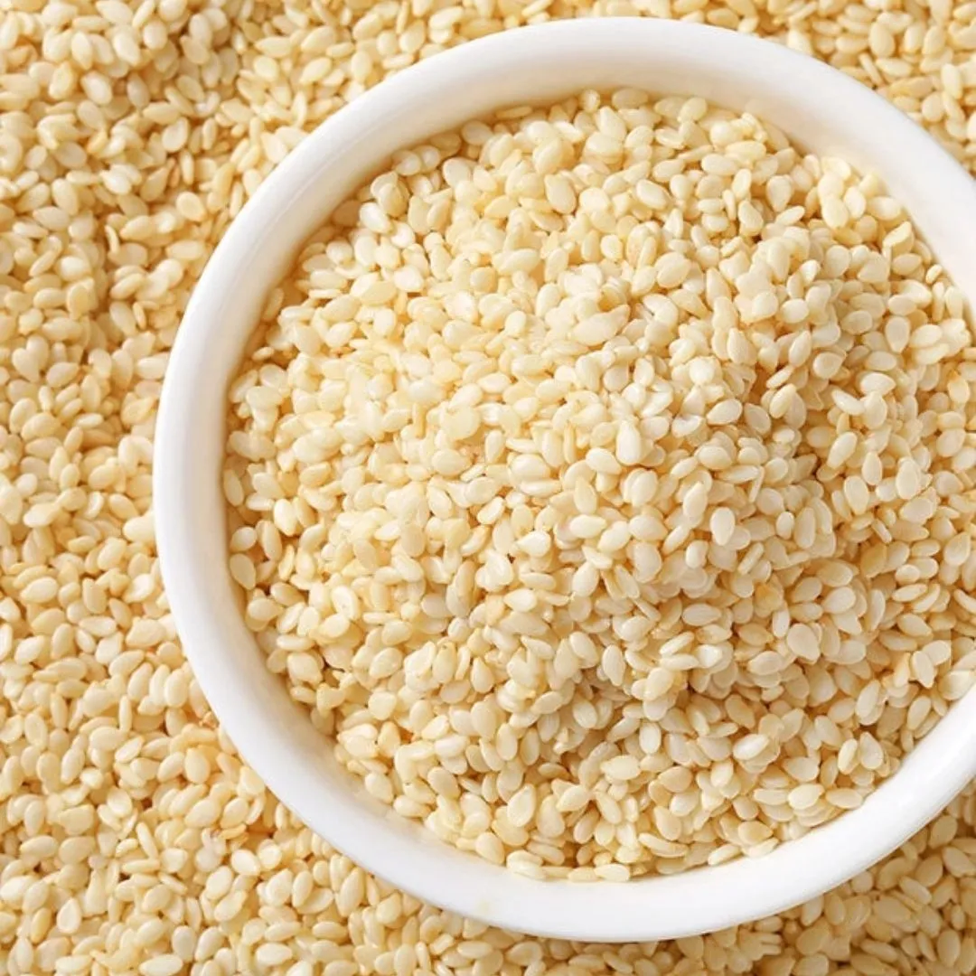 Sesame Seeds White, Certified Organic - 8 oz