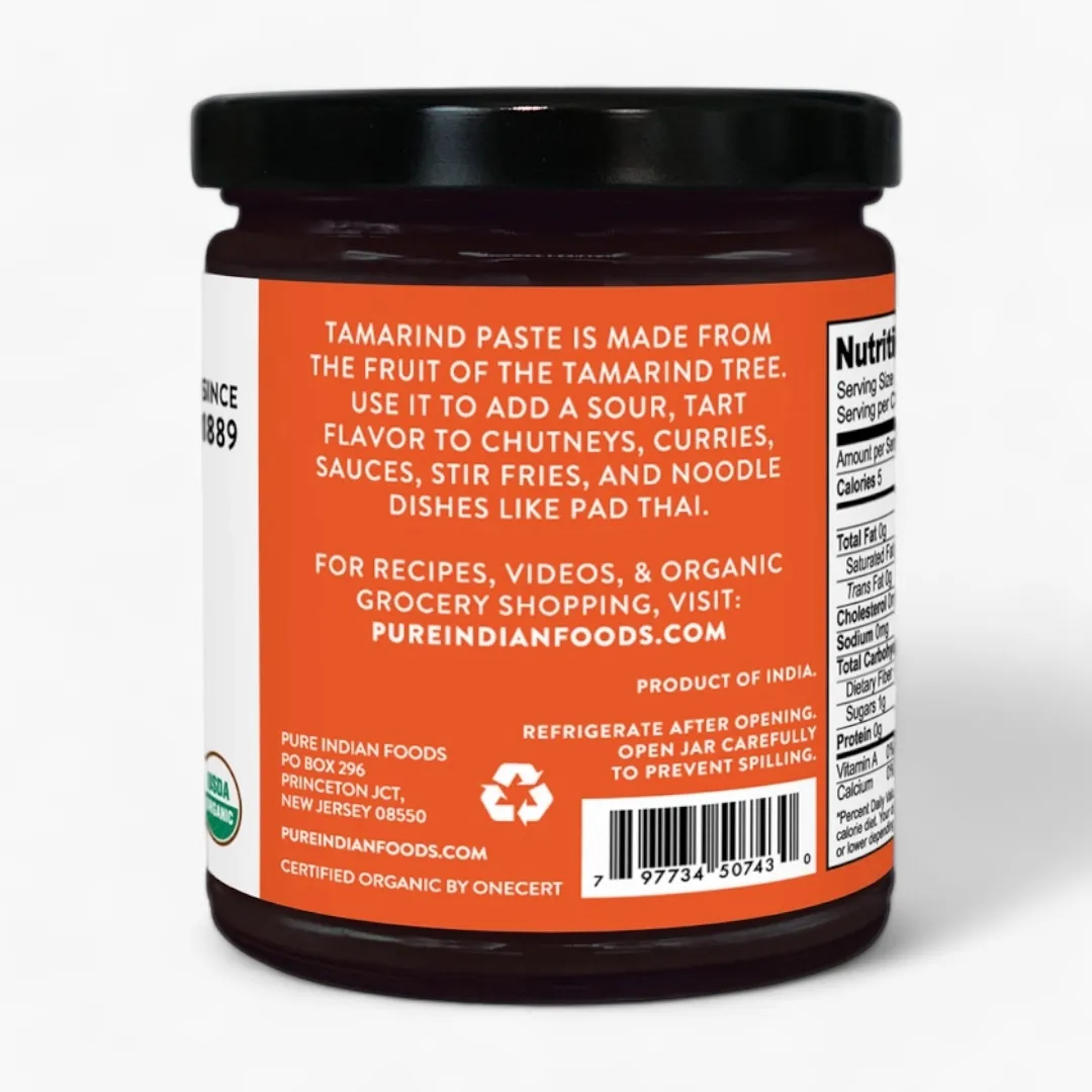 Tamarind Paste, Certified Organic - 11 oz