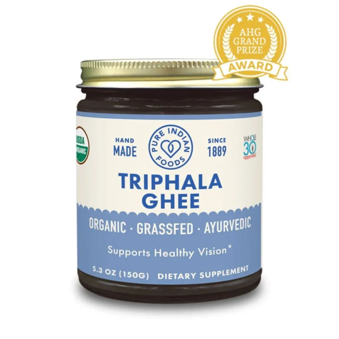 Triphala Ghee, Grassfed and Certified Organic