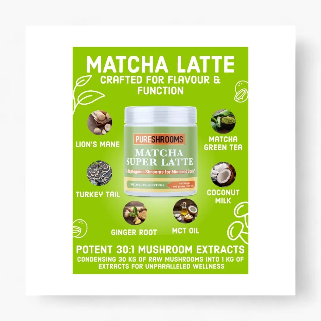 Matcha Super Latte | 108g | 12 Servings