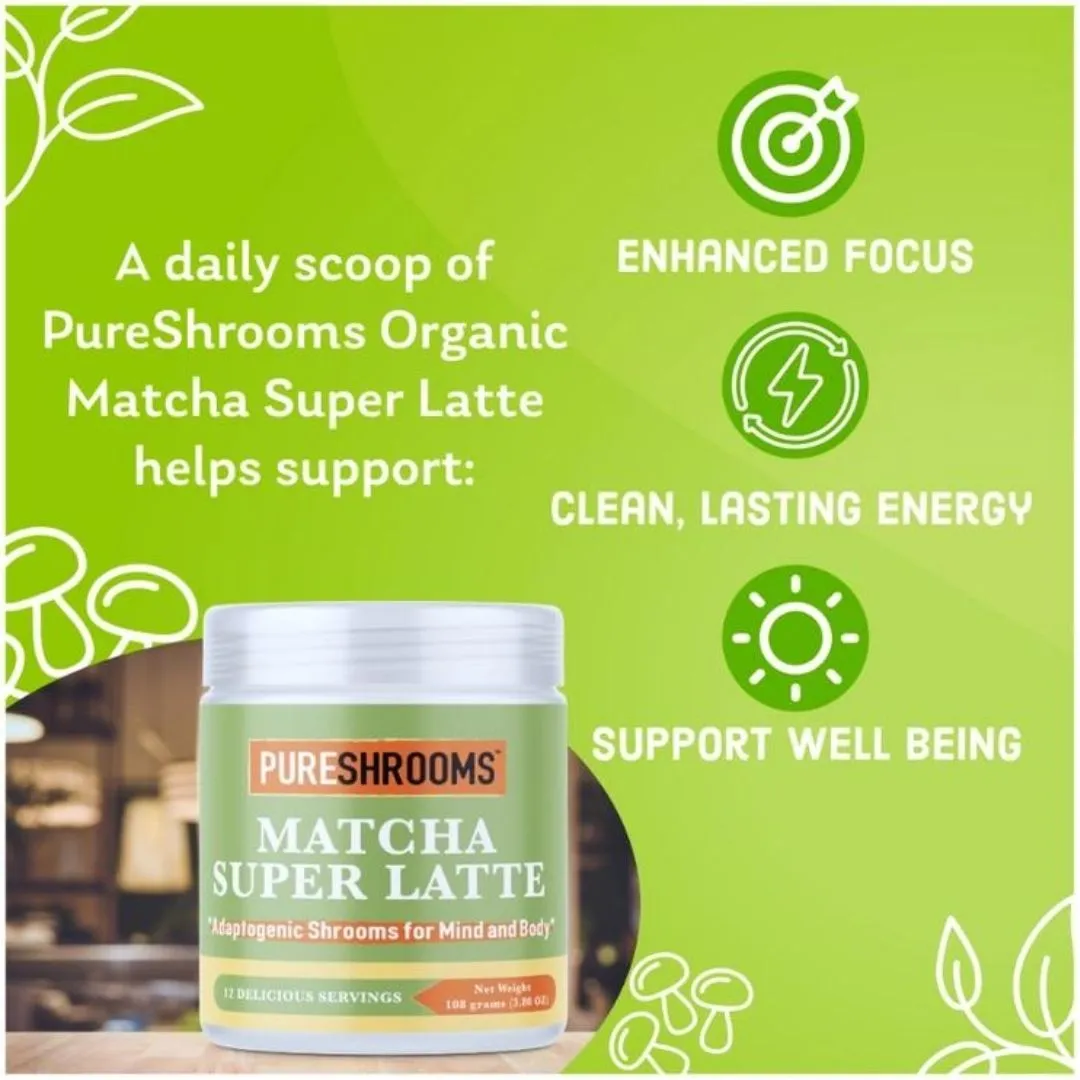 Matcha Super Latte | 108g | 12 Servings