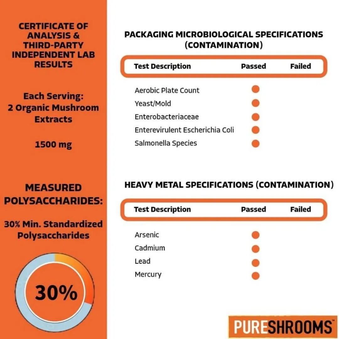 Pureshrooms Focus & Create Mushroom Ground Coffee
