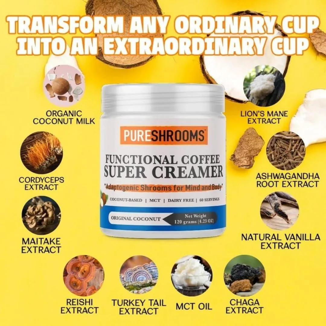 Pureshrooms Functional Super Coffee Creamer (Original)