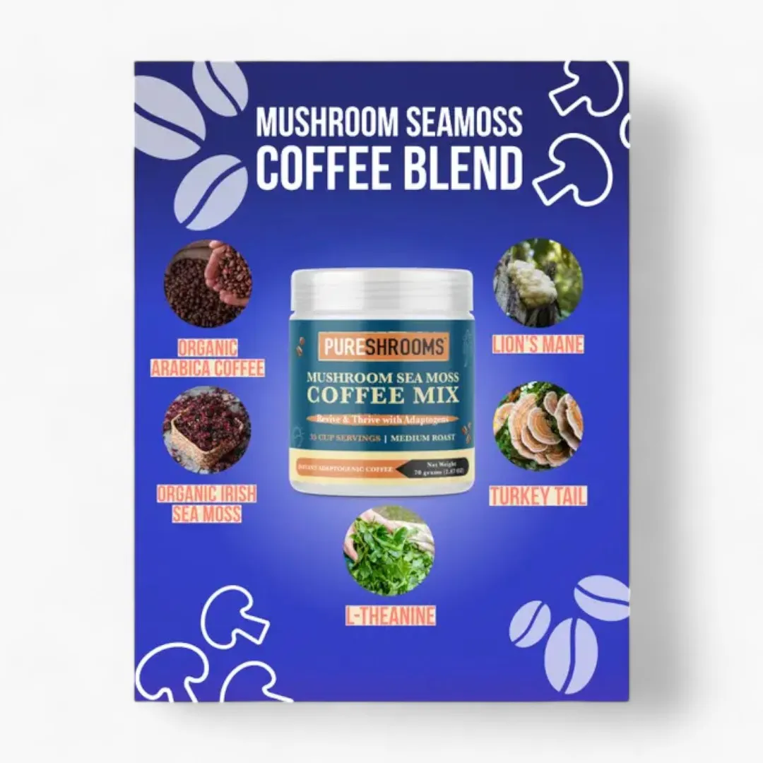 Sea Moss Mushroom Coffee