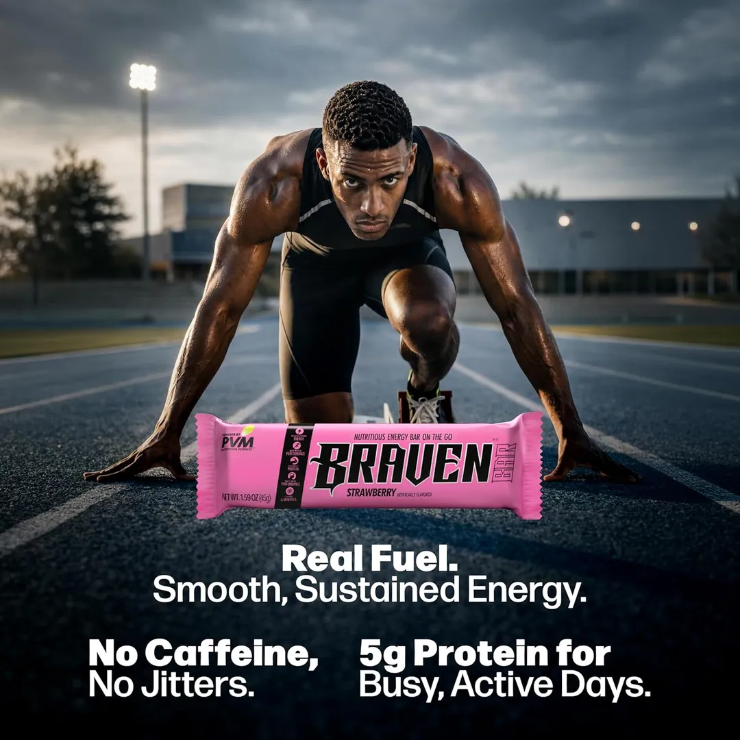 BRAVEN Energy Bar Classic Variety Pack 10-pack