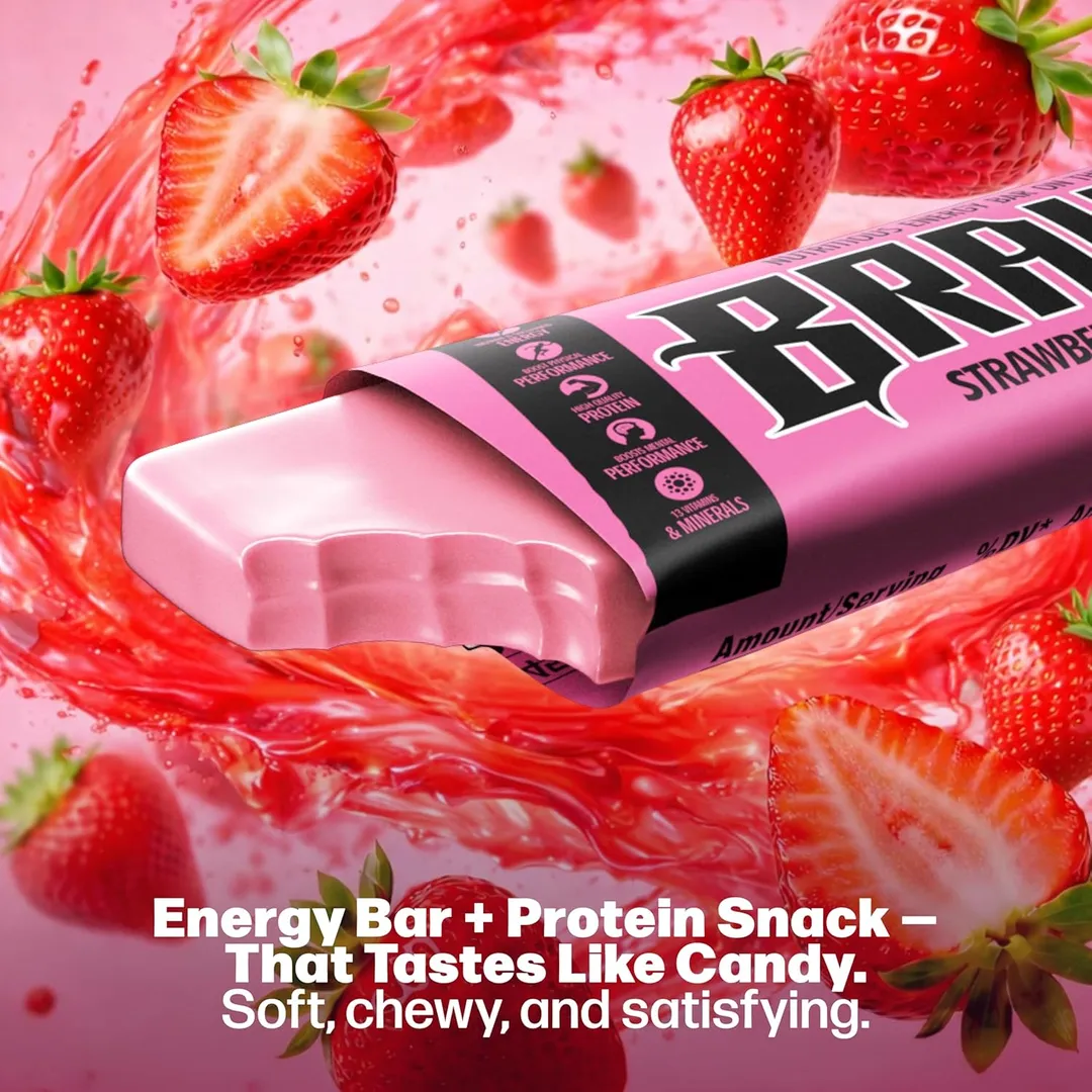 BRAVEN Energy Bar Assorted Variety Pack 10-pack