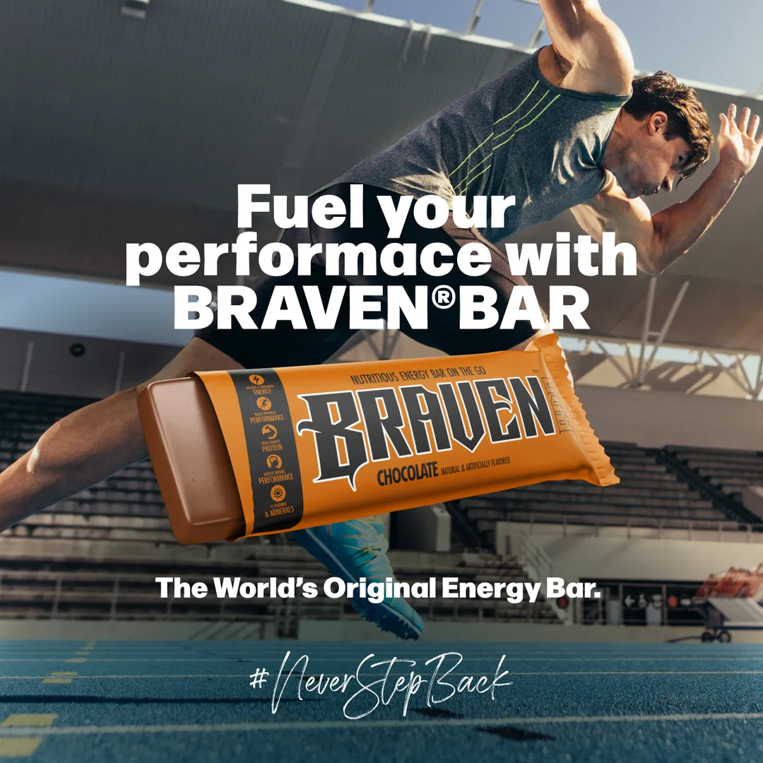 BRAVEN Energy Bar Chocolate 20-pack