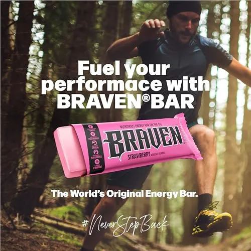 BRAVEN Energy Bar Assorted Variety Pack 10-pack