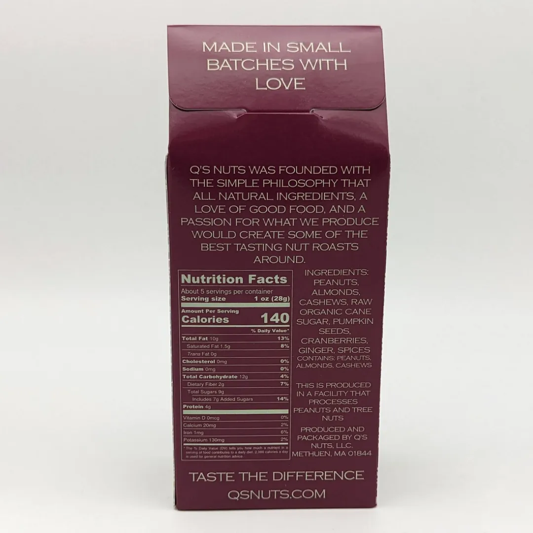 New England Five Spice Mixed Nuts Gift Box - 4.75 oz
