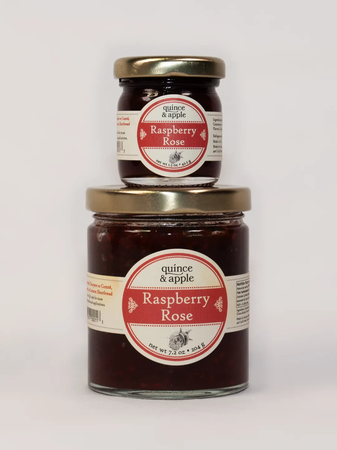Raspberry Rose - Case of 12 - 1.5 oz Jars