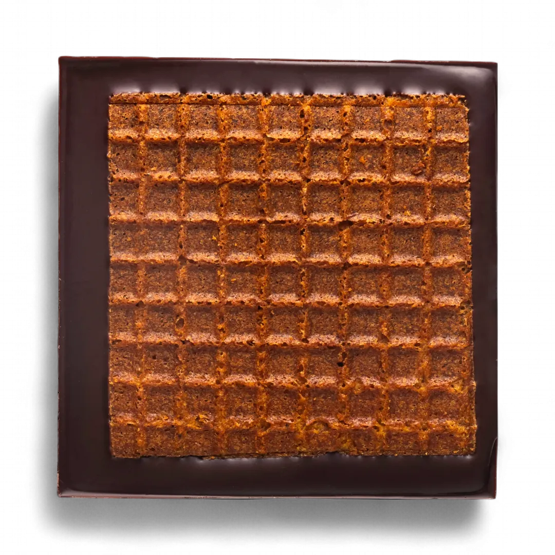 Pumpkin Spice Dipped Waffle Chocolate Bar - Fall & Halloween