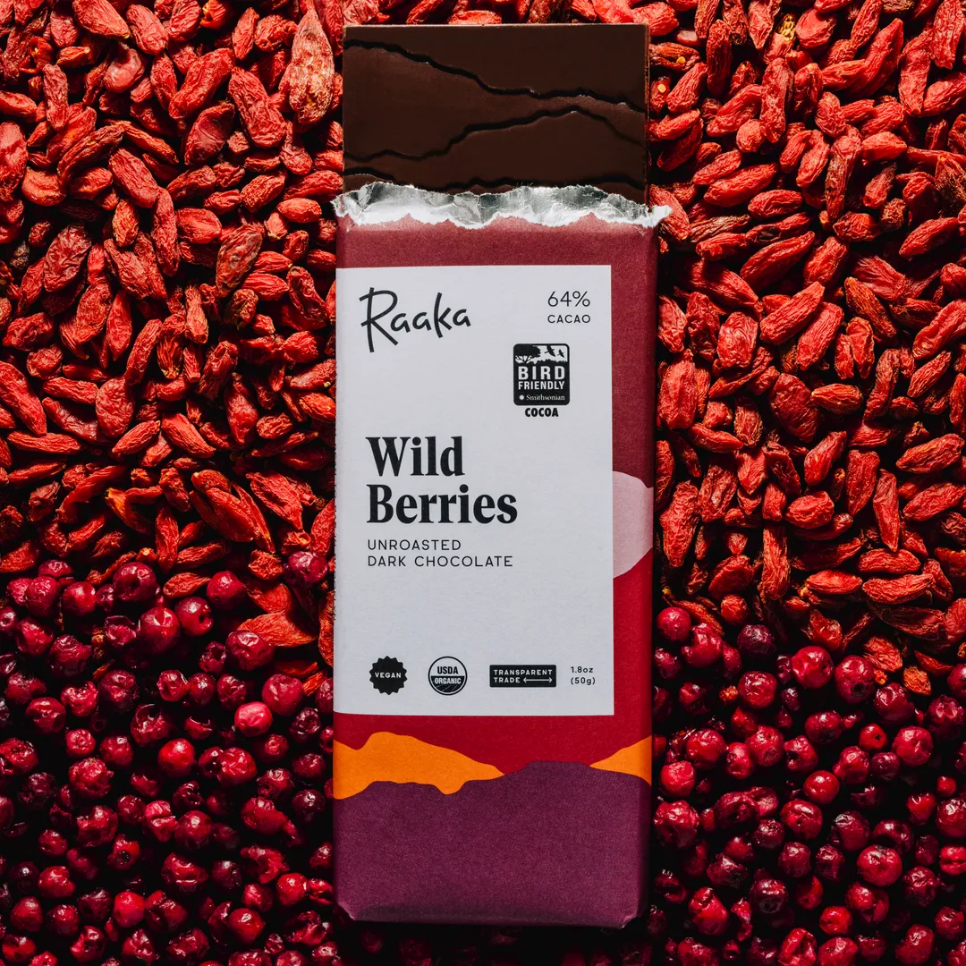 Wild Berry Dark Chocolate - Certified Bird Friendly - Limited Edition