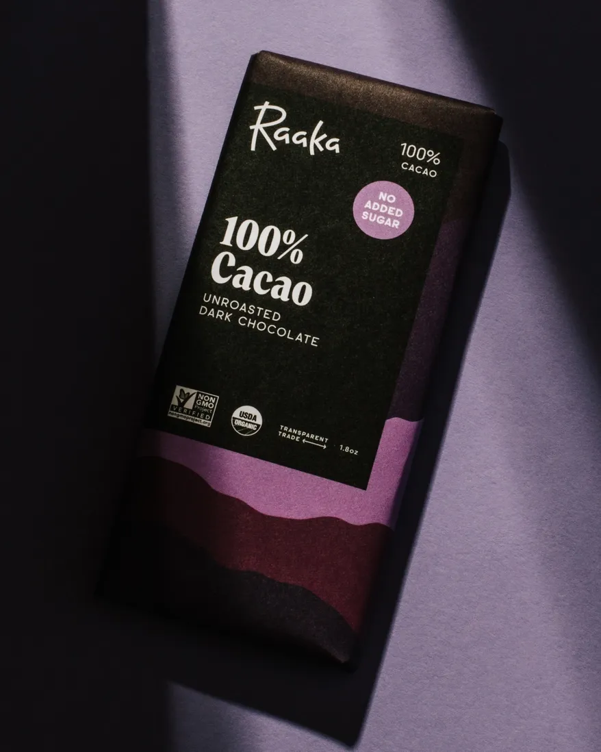 Cacao (No Added Sugar) Chocolate Bar