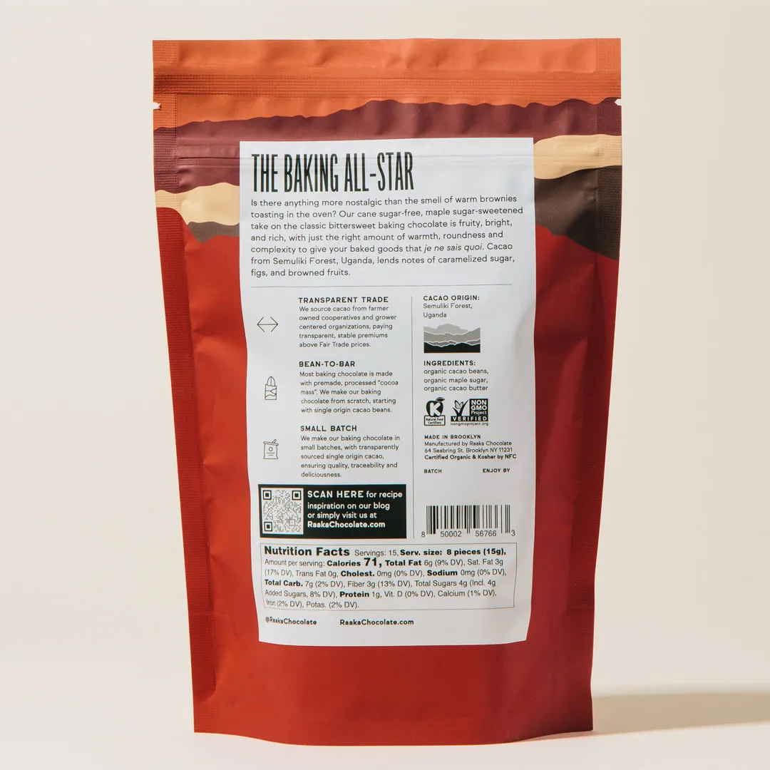Maple Dark Baking Chocolate