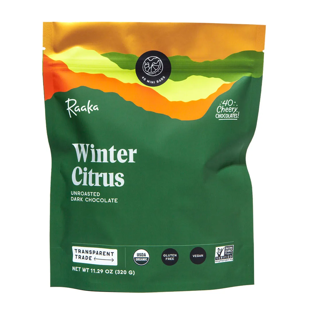 Winter Citrus Minis Bags - Holiday Christmas Limited Batch (40 ct bag)