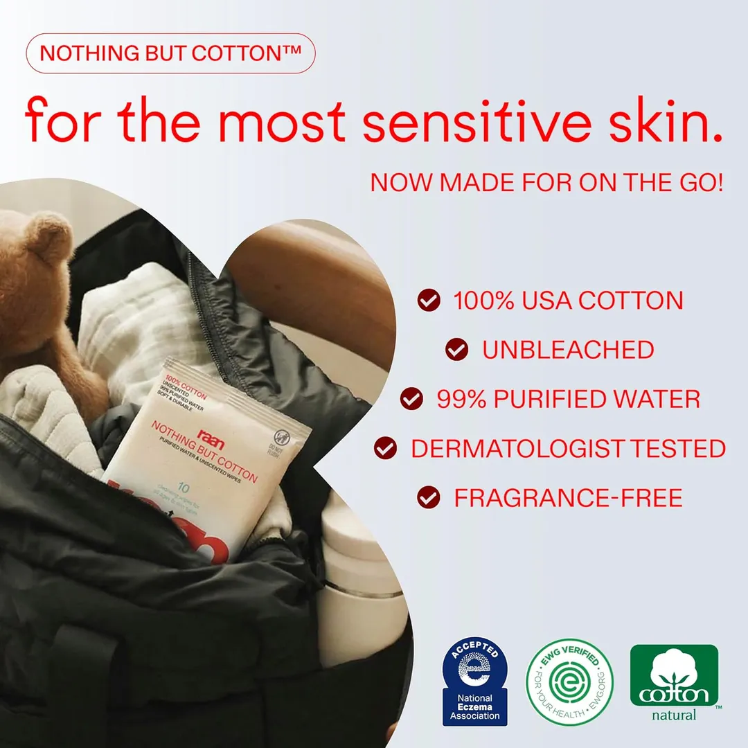 Raan Wipes – Single Travel Pack (Tester / Sample)