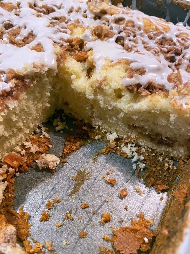 Saigon Cinnamon Apple Coffee Cake