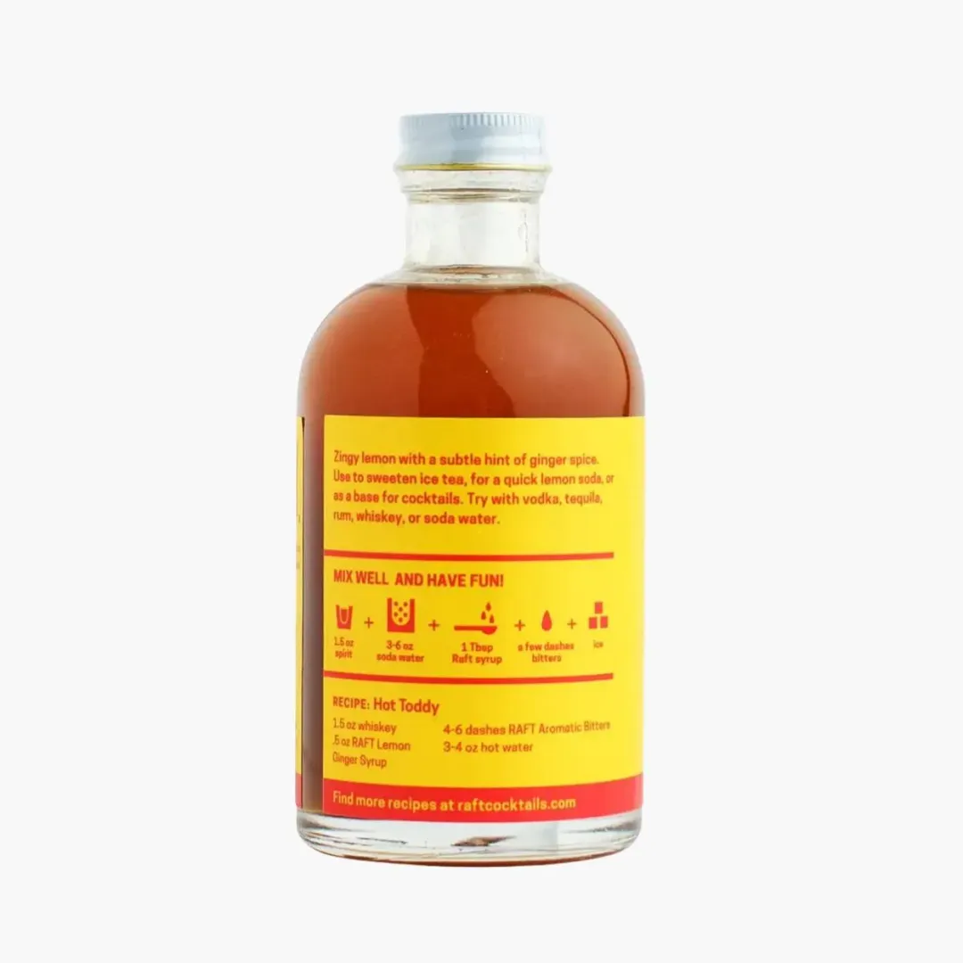 RAFT Lemon Ginger Syrup
