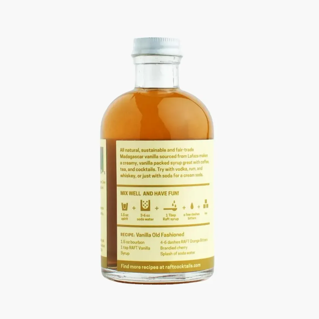 RAFT Vanilla Syrup