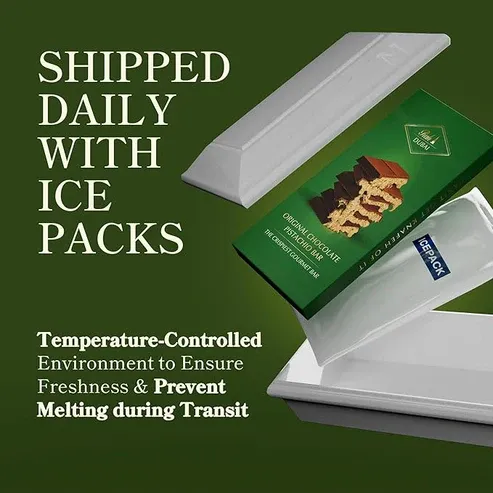 Dubai Chocolate Bar, 7oz - 200g | Pistachio & Khanef (1 Bar)