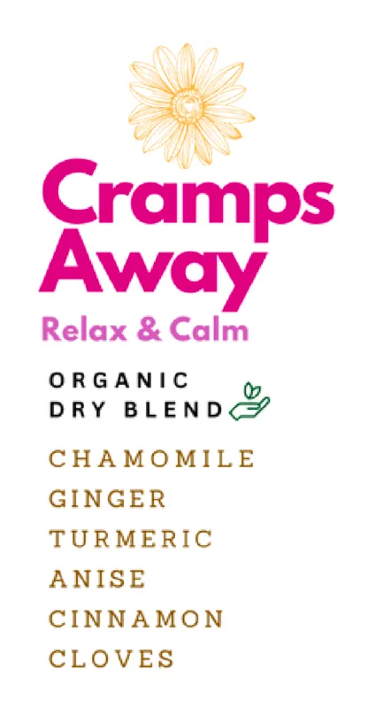 Cramps Away Herbal Elixir — 13 oz