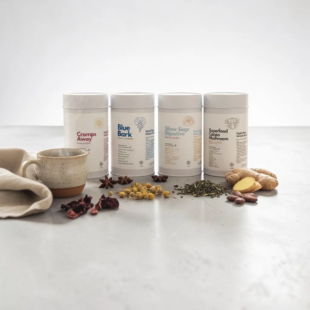 Silver Sage Digestive Herbal Dry Blend Tea 2 oz