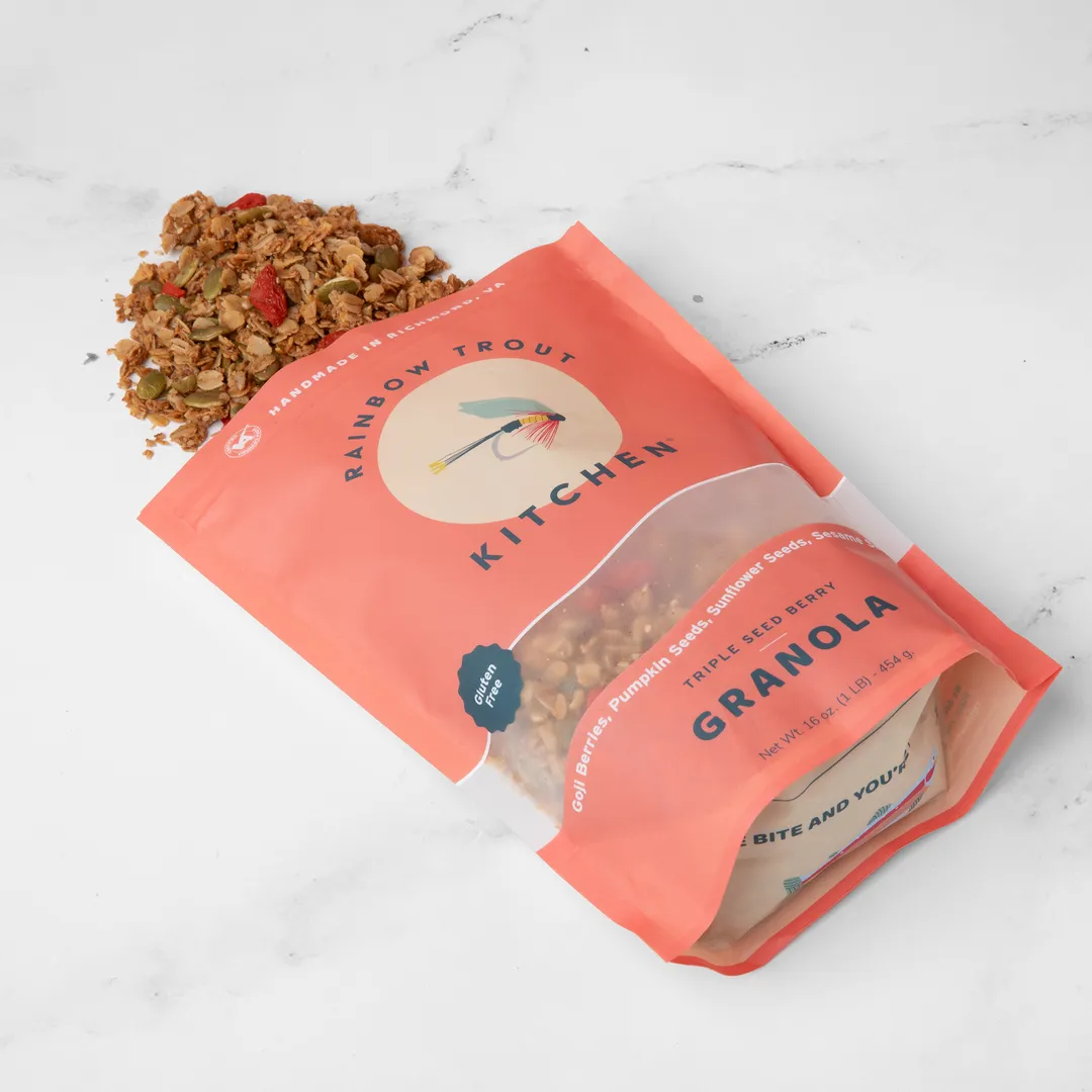 Triple Seed Berry Granola, 16 oz. (gluten free)