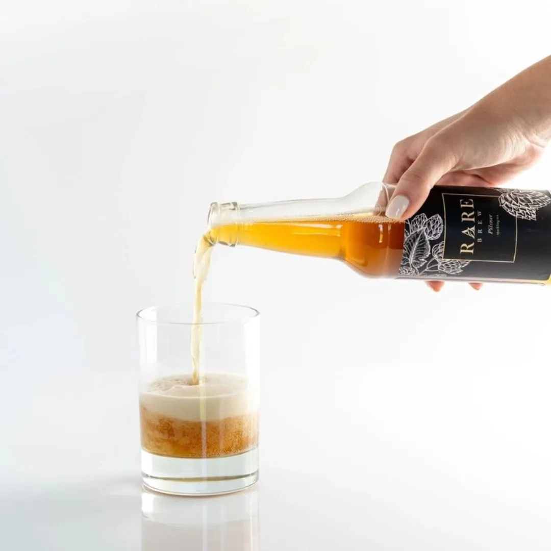 Sparkling Green Tea Pilsner Bottles