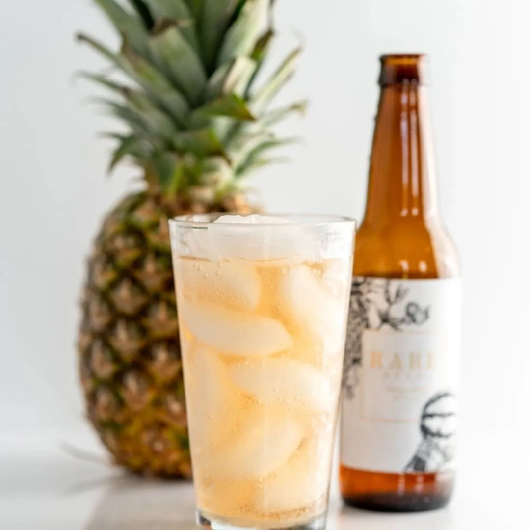 Sparkling Pineapple Melon Bottles