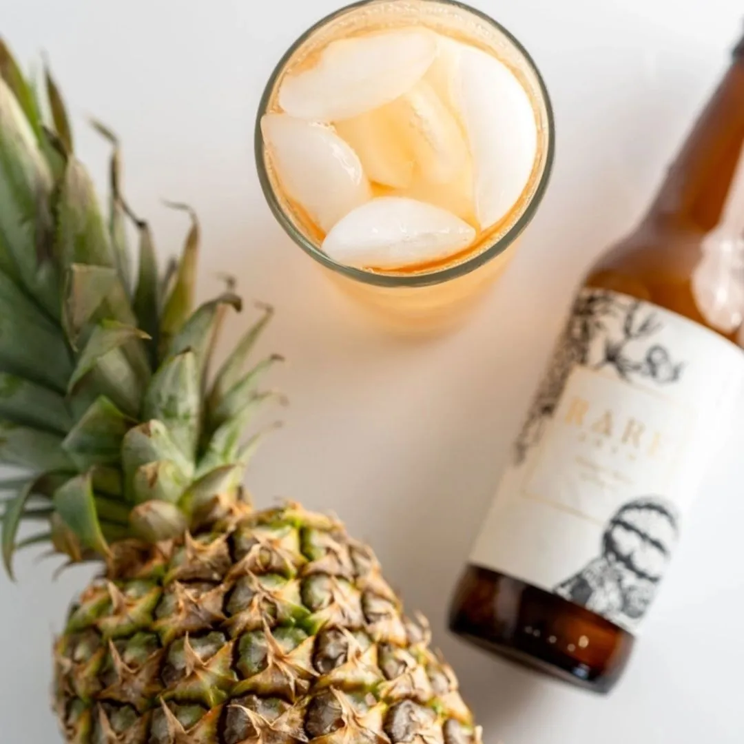 Sparkling Pineapple Melon Bottles