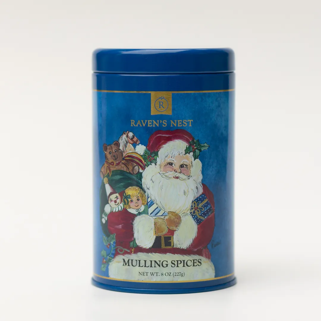 NEW! Santa - Raven's Holiday Keepsake Tin