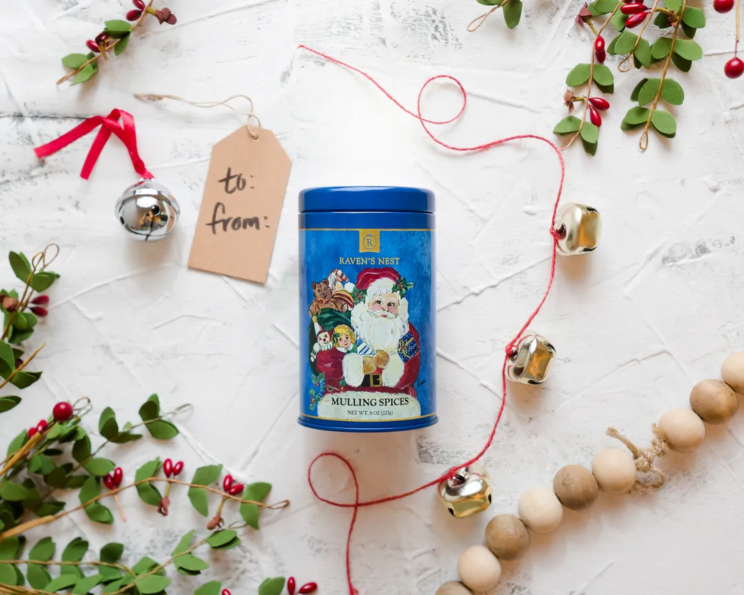 NEW! Santa - Raven's Holiday Keepsake Tin