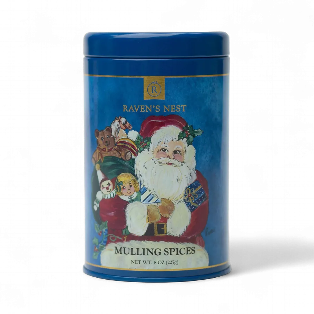 NEW! Santa - Raven's Holiday Keepsake Tin