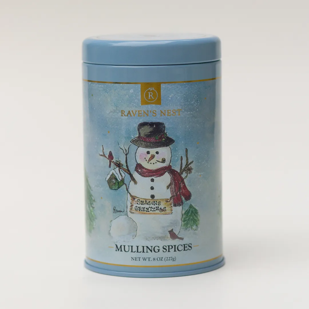 NEW! Snowman - Raven's Holiday Keepsake Tin