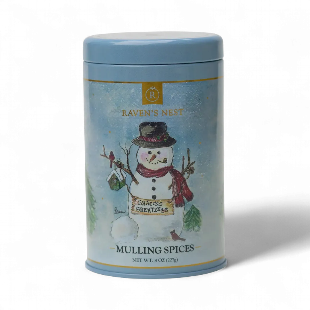 NEW! Snowman - Raven's Holiday Keepsake Tin
