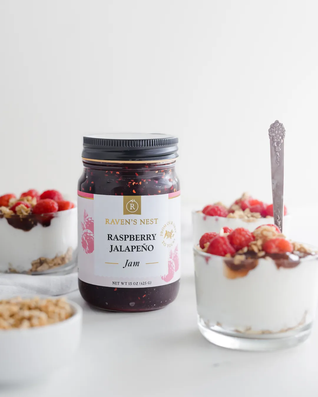 Raspberry Jalapeño Jam - 15 oz.