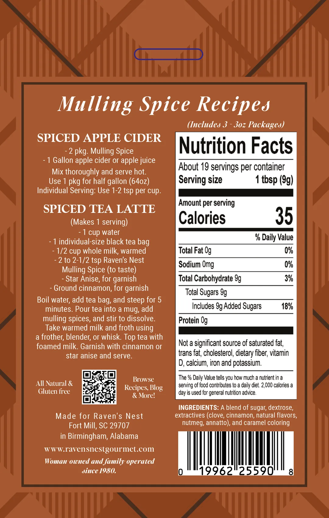 Mulling Spice Gift Box - Fall