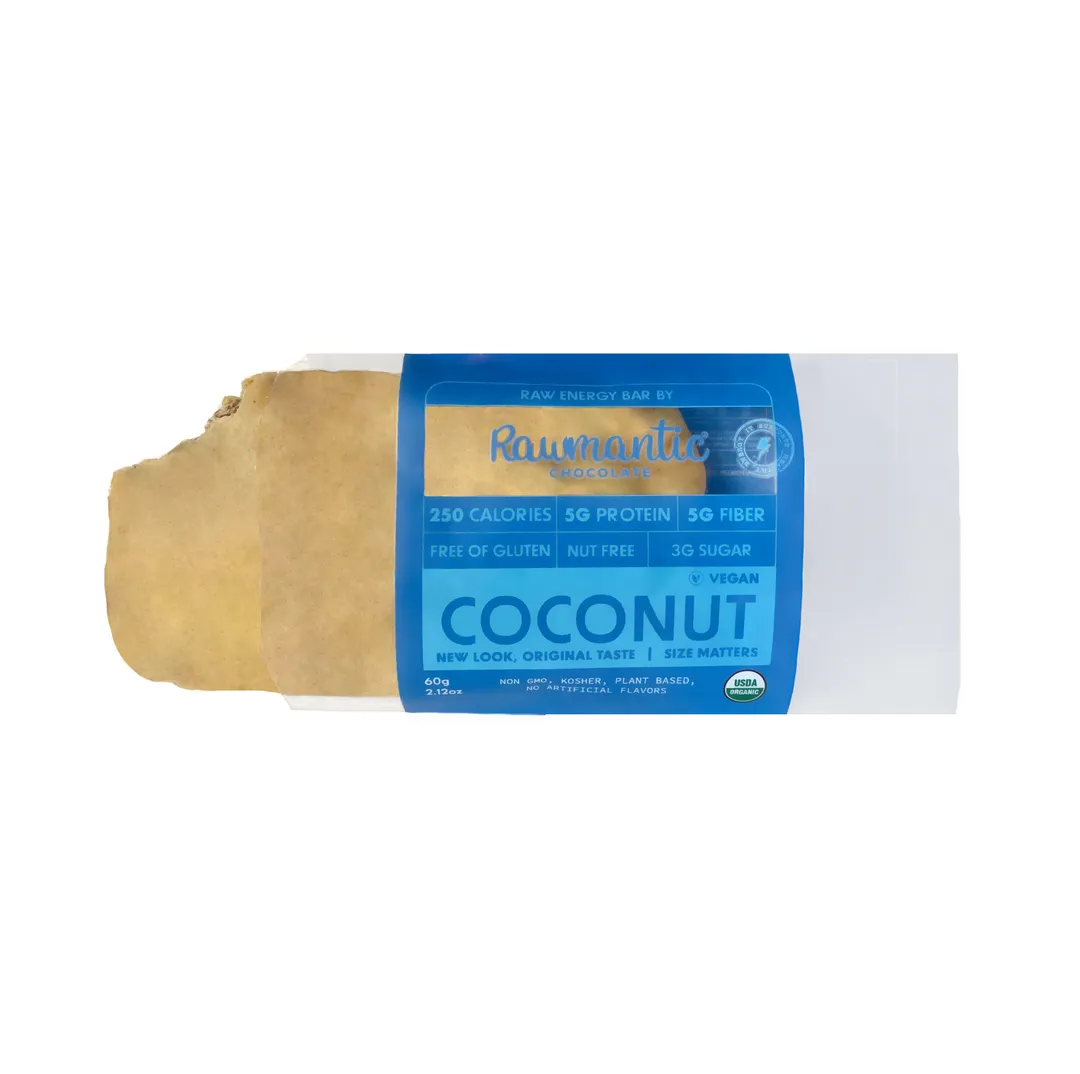 Coconut Vegan Plant Based Protein nutritional Bars
