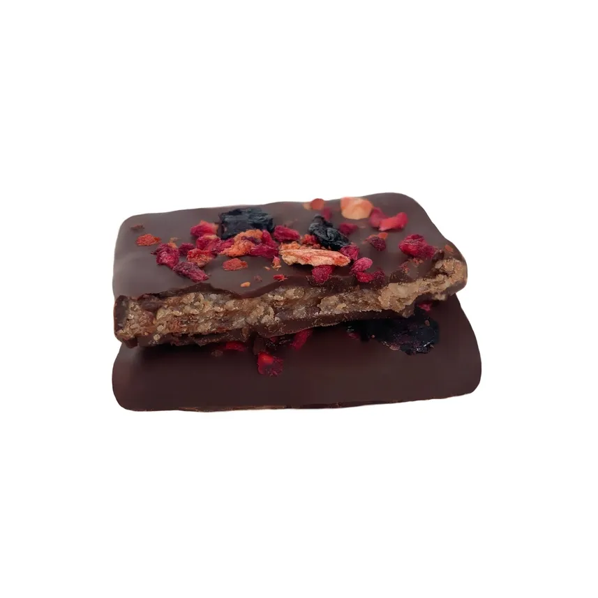 Chocolate, Berry Mini Truffle Bars